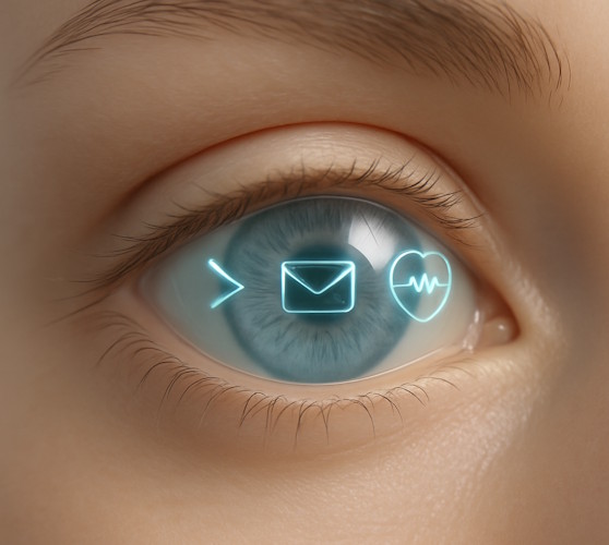 AR Smart Contact Lenses