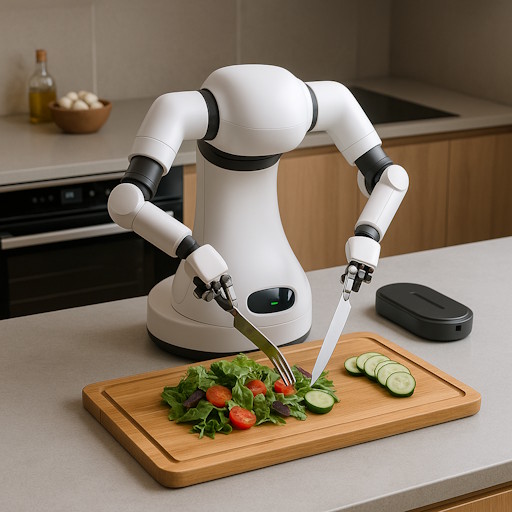 AI Sous-Chef Countertop Robot