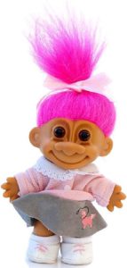 Vintage Russ Troll Doll