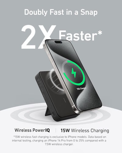 Anker MagGo Power Bank (10K, Qi2 15W)
