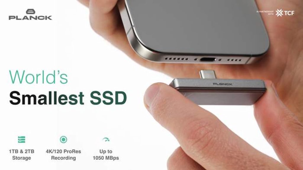 Planck World's Smallest SSD